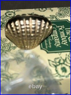 The Bombay Company 12 Solid Brass Shell Vintage Place Card Holders