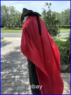 The Count Dracula life size prop Halloween Eyes Light statue vampire prop 6ft