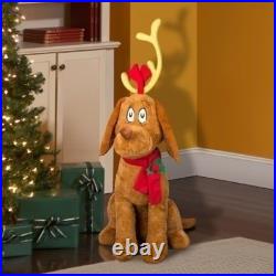 The Grinch Max 4ft Musical Animatronic Christmas Decor Plush