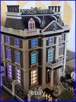 The Haunted Manor by FULV, LED Colour Changing, Halloween Decor, 10.7inx14.6in