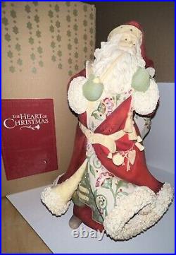 The Heart of Christmas, Santa WithGifts & Toys, #4027168 Enesco Karen Hahn