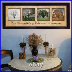 There is a Season by Lori Deiter Ready to Hang Framed Print Black Frame There is a Season by Lori Deiter Ready to Hang Framed Print Black Frame