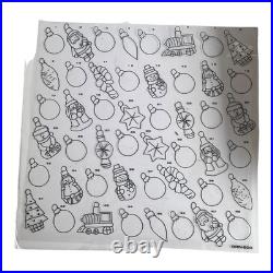 Thomas Pacconi Classics 40pc Miniature Christmas Ornaments Wooden Crate & COA