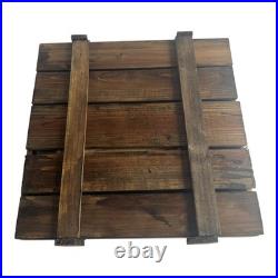 Thomas Pacconi Classics 40pc Miniature Christmas Ornaments Wooden Crate & COA