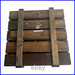 Thomas Pacconi Classics 40pc Miniature Christmas Ornaments Wooden Crate & COA