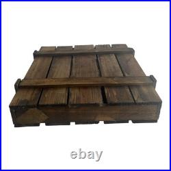 Thomas Pacconi Classics 40pc Miniature Christmas Ornaments Wooden Crate & COA