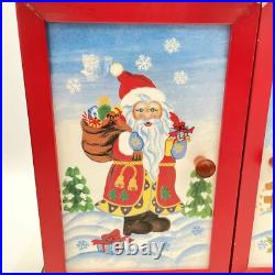 Thomas Pacconi Wood 2003 Christmas Advent Calendar With Tree & Ornaments