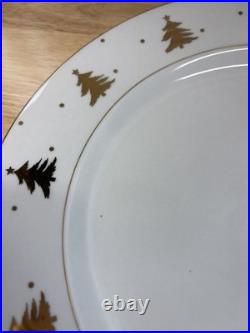 Tienshan Golden Pines 20 Pieces 8 Plates 8 Saucers 4 Cups Nearly Mint