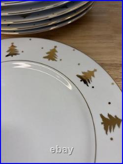 Tienshan Golden Pines 20 Pieces 8 Plates 8 Saucers 4 Cups Nearly Mint