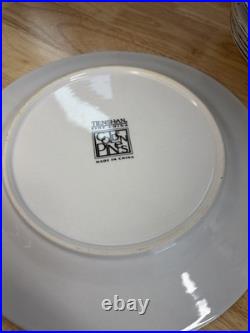 Tienshan Golden Pines 20 Pieces 8 Plates 8 Saucers 4 Cups Nearly Mint