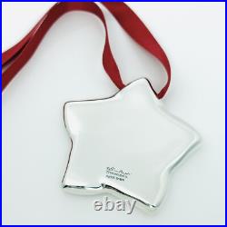 Tiffany & Co Silver Star Christmas Holiday Ornament by Elsa Peretti Size Large Tiffany & Co Silver Star Christmas Holiday Ornament by Elsa Peretti Size Large