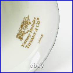 Tiffany Holiday Bell Ornament Christmas Mistletoe Bone China Porcelain