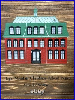 Tiger Mountain Christmas Advent Light Up House Fixer Upper With Storage Crate
