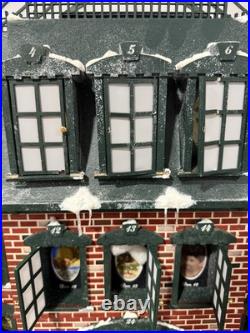 Tiger Mountain Christmas Advent Light Up House Fixer Upper With Storage Crate