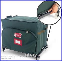 TreeKeeper Stack & LockT Green Christmas Ornament Storage Box TreeKeeper Stack & LockT Green Christmas Ornament Storage Box
