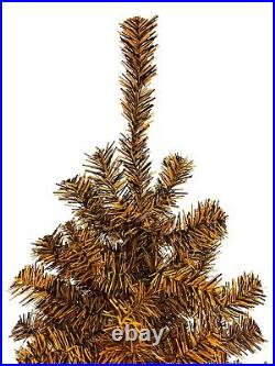 Tree Buddees Black and Orange Halloween / Fall Colored Christmas Tree 6ft Tall Tree Buddees Black and Orange Halloween / Fall Colored Christmas Tree 6ft Tall