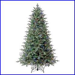 Tree Classics by Balsam Hill 7-ft Balsam Fir Pre-lit Artificial Christmas Tree w