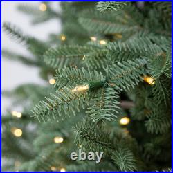 Tree Classics by Balsam Hill 7-ft Balsam Fir Pre-lit Artificial Christmas Tree w