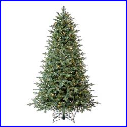 Tree Classics by Balsam Hill 7-ft Balsam Fir Pre-lit Artificial Christmas Tree w