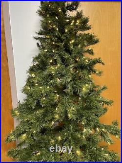 Treetopia Corner Christmas Tree NEWithOpen 7.5 ft with clear LED Lights Space Saving Treetopia Corner Christmas Tree NEWithOpen 7.5 ft with clear LED Lights Space Saving