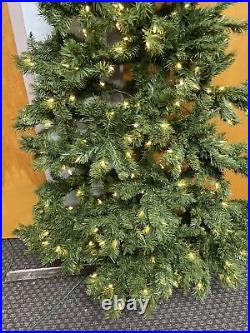 Treetopia Corner Christmas Tree NEWithOpen 7.5 ft with clear LED Lights Space Saving Treetopia Corner Christmas Tree NEWithOpen 7.5 ft with clear LED Lights Space Saving