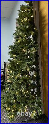 Treetopia Corner Christmas Tree NEWithOpen 7.5 ft with clear LED Lights Space Saving Treetopia Corner Christmas Tree NEWithOpen 7.5 ft with clear LED Lights Space Saving