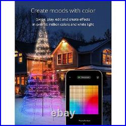 Twinkly 13' App-Enabled Light Christmas Tree with 750 RGB+W LED Lights NEW