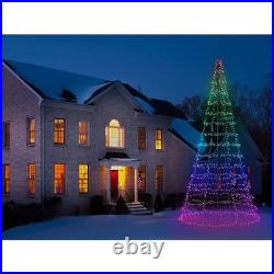 Twinkly 300RGB+W LED 6.5' Light Christmas Tree, Multi, Wifi, App, Voice Active