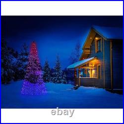 Twinkly 300RGB+W LED 6.5' Light Christmas Tree, Multi, Wifi, App, Voice Active