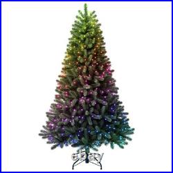 Twinkly 6Ft Prelit Regal Tree 435 RGB LED Ecomm