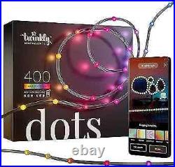Twinkly Dots String Lights App-Controlled Flexible LED Color Changing String