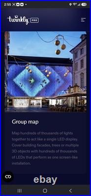 Twinkly PRO App-Controlled RGBW Multicolor LED String Lights Indoor/Outdoor Twinkly PRO App-Controlled RGBW Multicolor LED String Lights Indoor/Outdoor