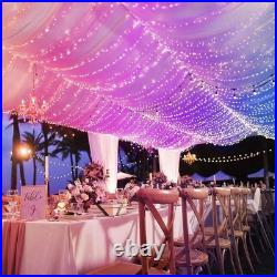 Twinkly RGB LED Christmas String Lights Black Wire TW-PLC-S-CA-1X250SPP-B