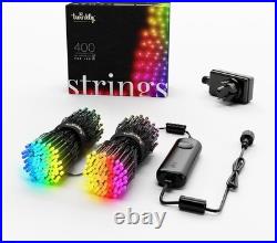 Twinkly Strings App-Controlled LED Christmas Lights 400 AWW Ecomm OPEN BOX