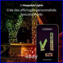 Twinkly Strings App-Controlled LED Christmas Lights 400 AWW Ecomm OPEN BOX