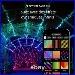 Twinkly Strings App-Controlled LED Christmas Lights 400 AWW Ecomm OPEN BOX