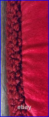 Two Chandler 4 Corners Hand-Crocheted/Velvet 100% Wool Reindeer 20 Pillows Two Chandler 4 Corners Hand-Crocheted/Velvet 100% Wool Reindeer 20 Pillows