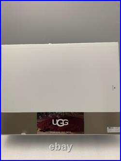 UGG Hand Knit Chunky Cable Crimson Red Christmas Tree Sweater Skirt NEW RARE