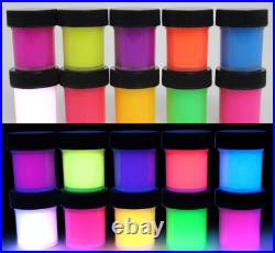 UV Black light Neon Fluorescent Poster Acrylic Paint, Rave, graffiti, Theatre