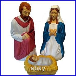 Union Products 74150 LED Nativity Set Blow Mold Outdoor Christmas Decoration