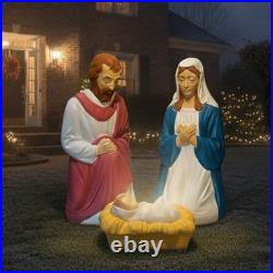 Union Products 74150 LED Nativity Set Blow Mold Outdoor Christmas Decoration