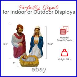 Union Products 74150 LED Nativity Set Blow Mold Outdoor Christmas Decoration