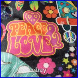 Unique Boho Christmas Tree Wall Decor Banner Hippie Van Let It Be Peace Love