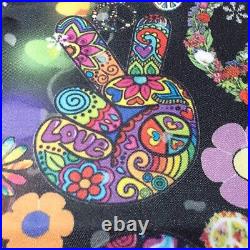 Unique Boho Christmas Tree Wall Decor Banner Hippie Van Let It Be Peace Love
