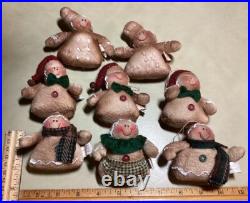 Unique Small Stuffed Little People For The Christmas Tree Or Wreath Or Display