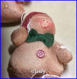 Unique Small Stuffed Little People For The Christmas Tree Or Wreath Or Display