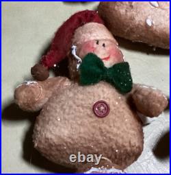 Unique Small Stuffed Little People For The Christmas Tree Or Wreath Or Display