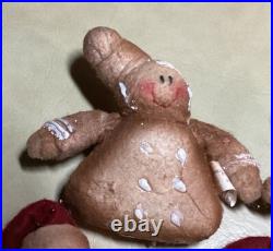 Unique Small Stuffed Little People For The Christmas Tree Or Wreath Or Display