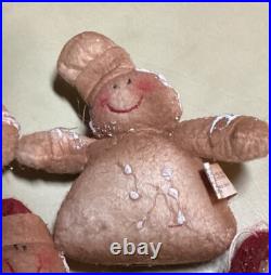 Unique Small Stuffed Little People For The Christmas Tree Or Wreath Or Display