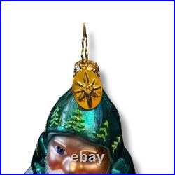 VERY RARE Christopher Radko Northern Light Nicholas Ornament